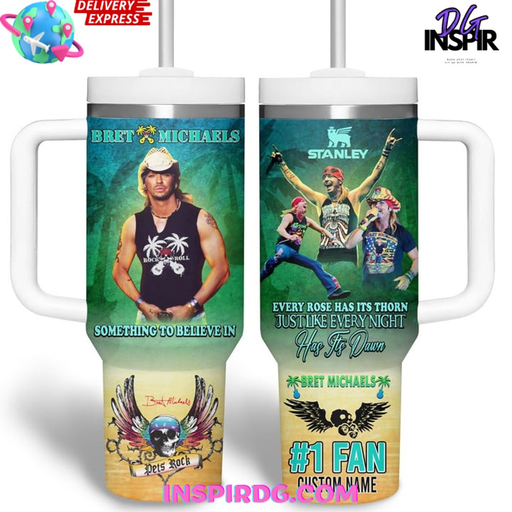 Bret Michaels Limited Edition Stanley Tumbler Cup Bret Michaels Limited Edition Stanley Tumbler Cup