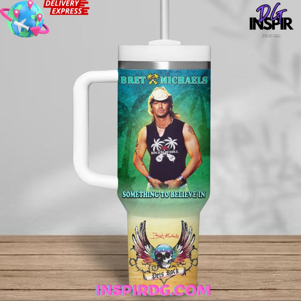 Bret Michaels Limited Edition Stanley Tumbler Cup Bret Michaels Limited Edition Stanley Tumbler Cup