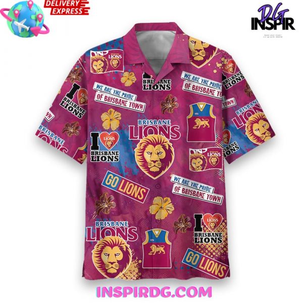 Brisbane Lions Pride Limited Hawaiian Shirt