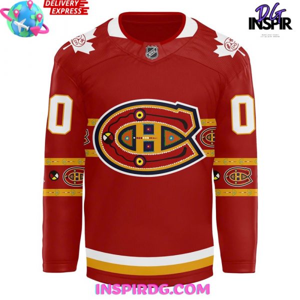 Canadiens Montreal Indigenous Celebration Night 2025 Hockey Jersey