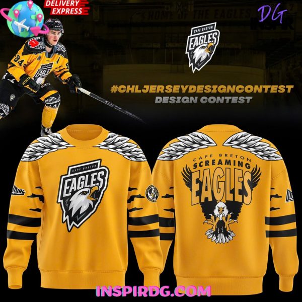 Cape Breton Eagles Screaming 2025 Sweatshirt