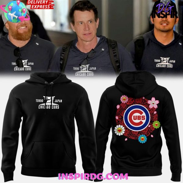 Chicago Cubs 2025 MLB World Tour Tokyo Series Hoodie