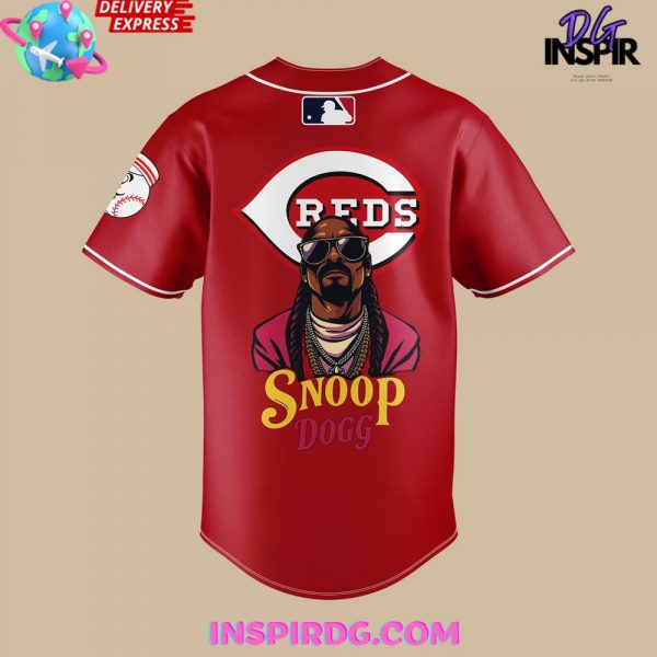 Cincinnati Reds Snoop Dogg Post-Game Concert Baseball Jersey