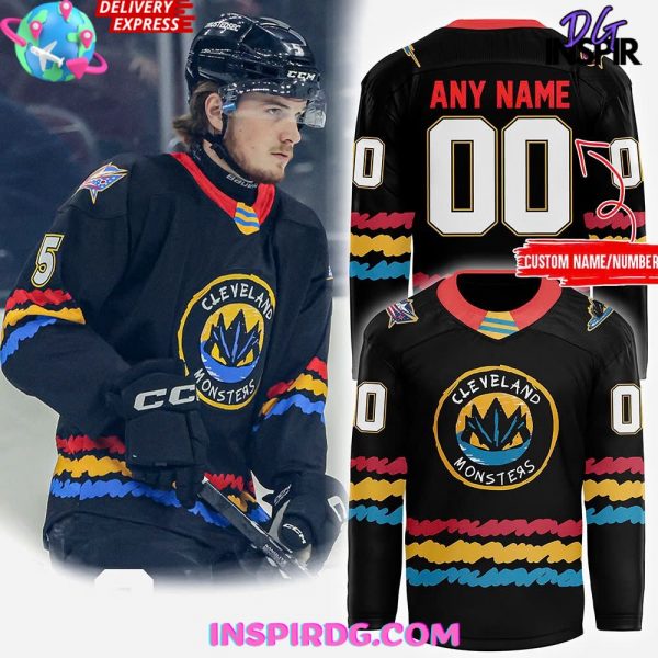 Cleveland Monsters Babies & Children’s Night 2025 Hockey Jersey
