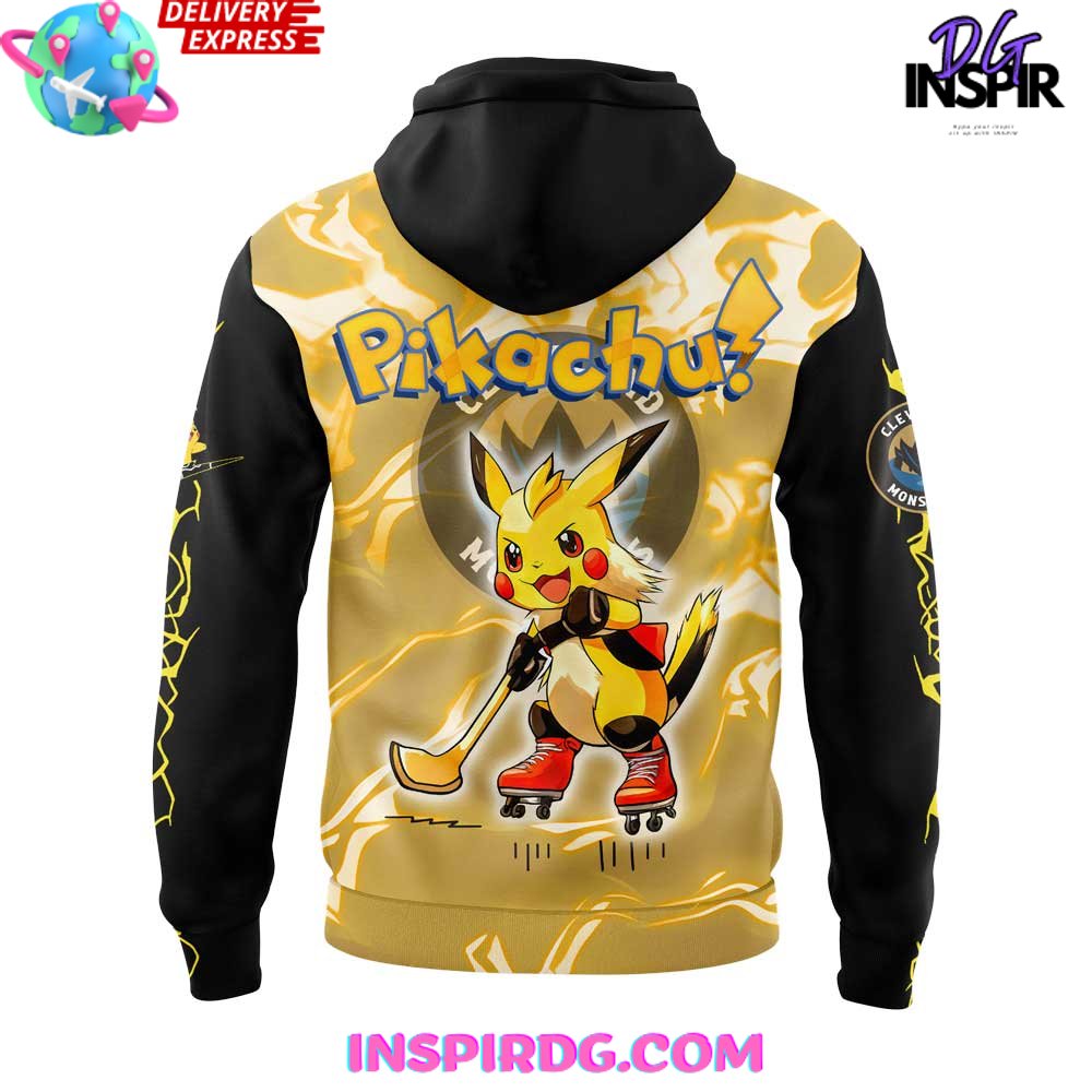 Cleveland Monsters Pokémon GO Special Hoodie Cleveland Monsters Pokémon GO Special Hoodie