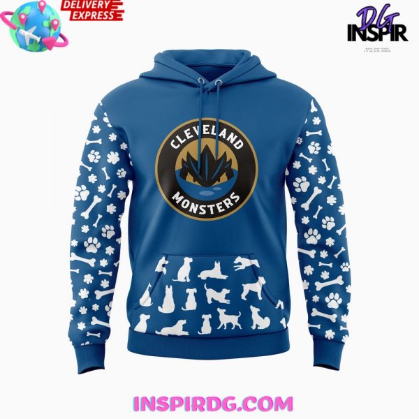 Cleveland Monsters Pucks & Paws 2025 Hoodie
