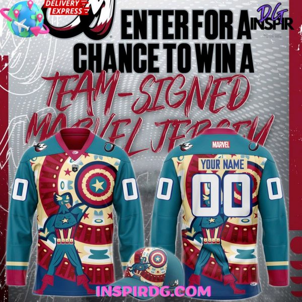 Colorado Mammoth Marvel Super Hero Night 2025 Hockey Jersey