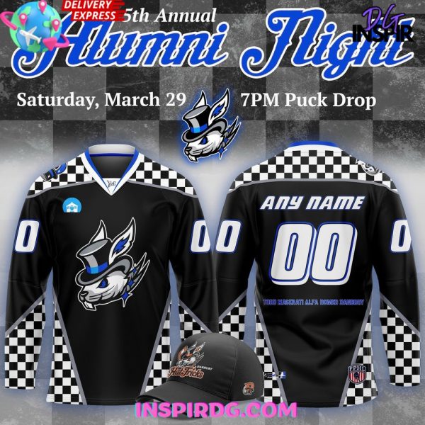 Danbury Hat Tricks Alumni Night 2025 Hockey Jersey