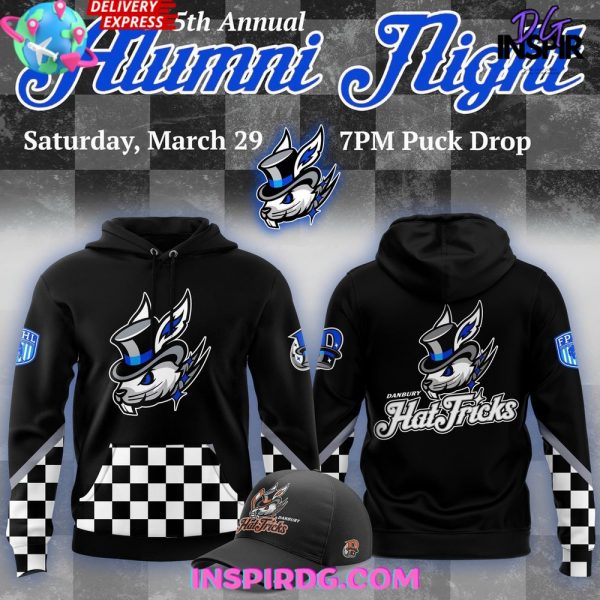Danbury Hat Tricks Alumni Night 2025 Hoodie