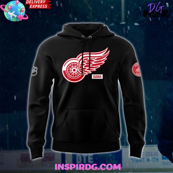 Detroit Red Wings x Sana Night 2025 Hoodie
