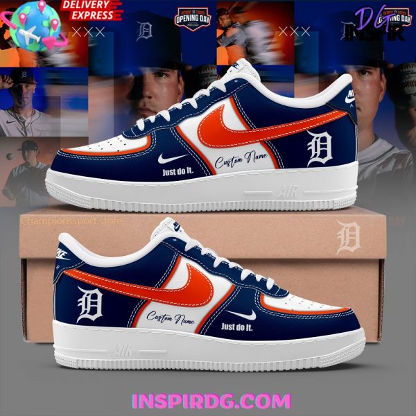 Detroit Tigers Just Do It Limited Nike Air Force 1
