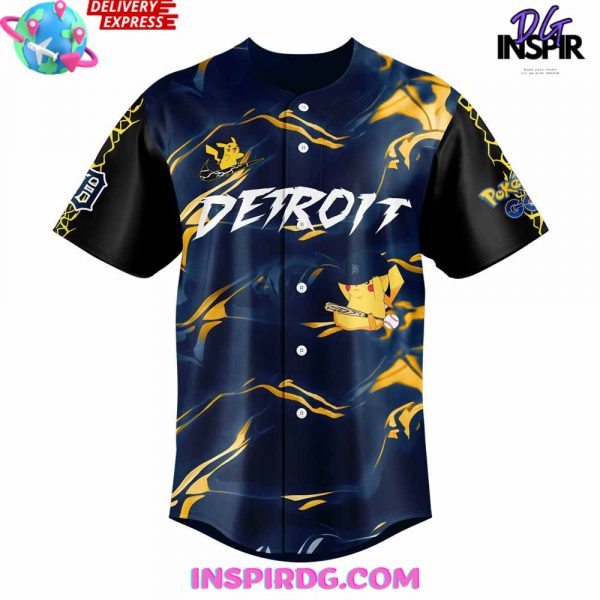 Detroit Tigers Pokémon GO Special Baseball Jersey