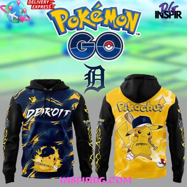 Detroit Tigers Pokémon GO Special Hoodie