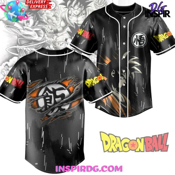 Dragon Ball Kanji Saiyan Limited Edition Baseball Jersey