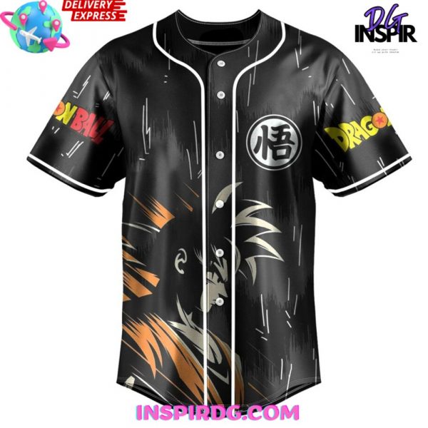 Dragon Ball Kanji Saiyan Limited Edition Baseball Jersey