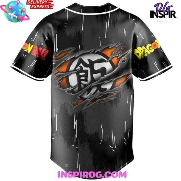 Dragon Ball Kanji Saiyan Limited Edition Baseball Jersey