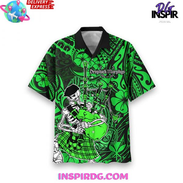 Dropkick Murphys St. Patrick’s Day Tour 2025 Hawaiian Shirt