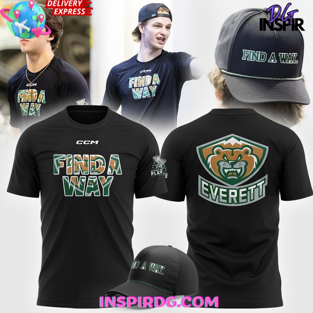 Everett Silvertips Find A Way Special T-Shirt