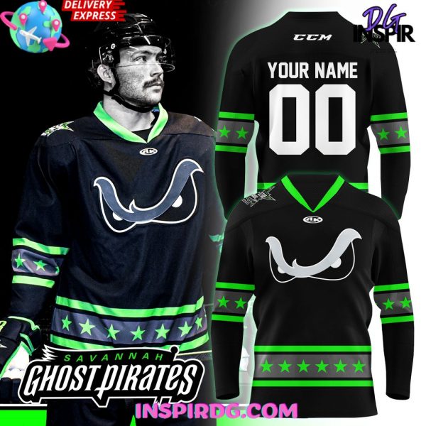 Ghost Pirates Athletic Knit Ghost Eyes 2025 Hockey Jersey