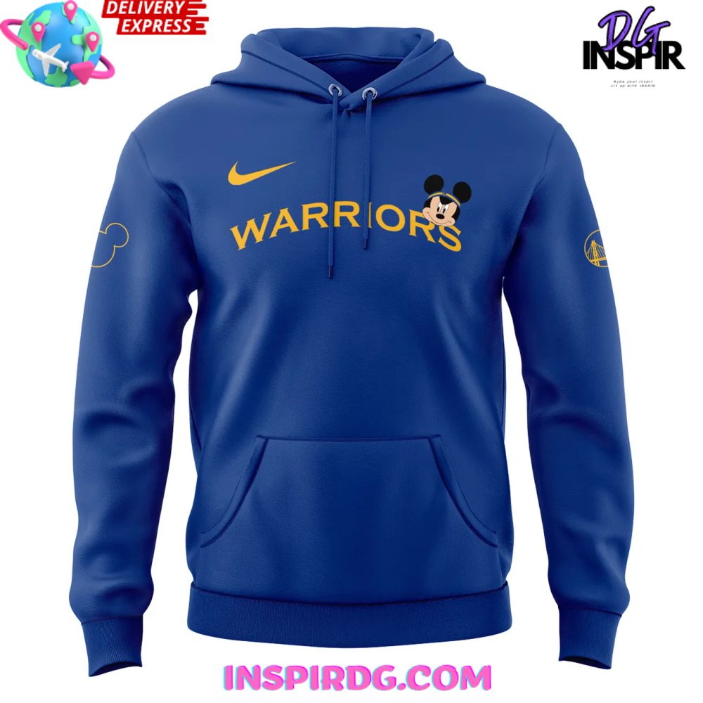 Golden State Warriors Mickey Mouse Special Hoodie Golden State Warriors Mickey Mouse Special Hoodie