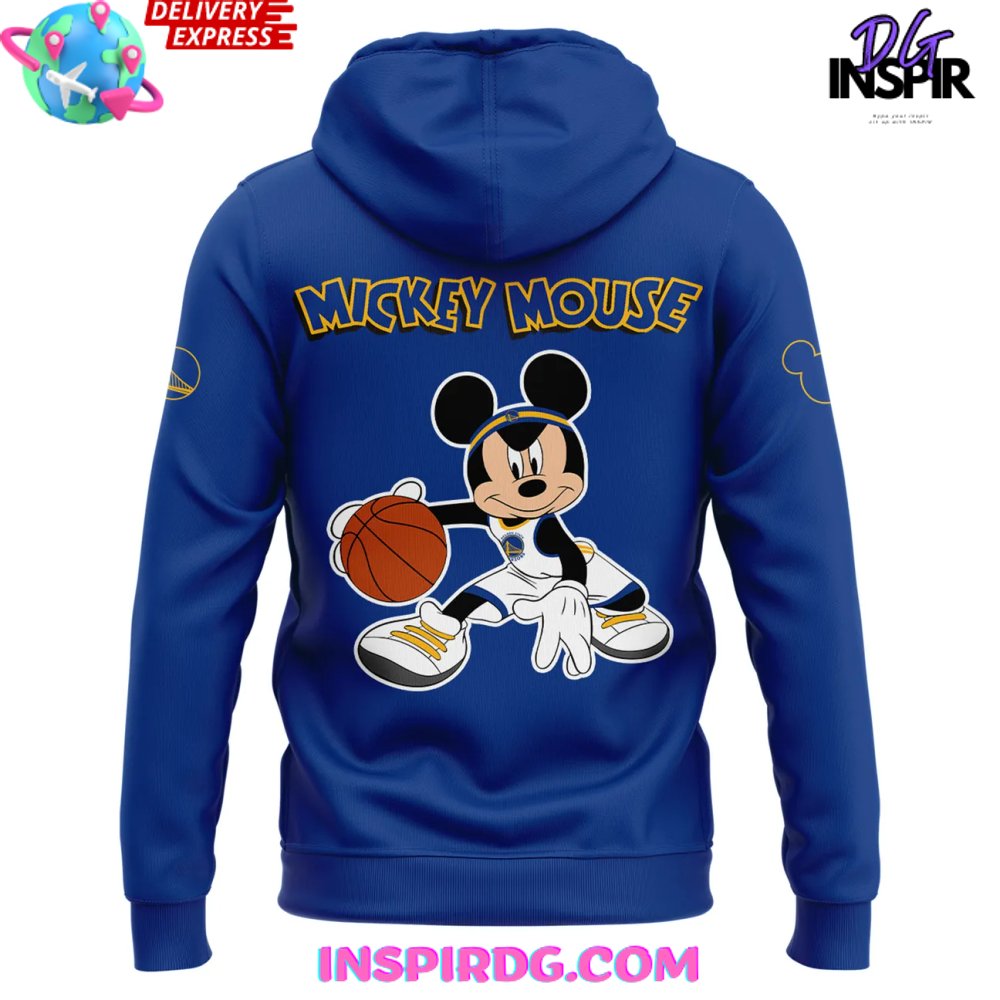 Golden State Warriors Mickey Mouse Special Hoodie Golden State Warriors Mickey Mouse Special Hoodie