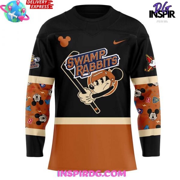 Greenville Swamp Rabbits Mickey & Friends Special Hockey Jersey