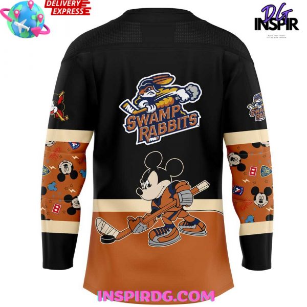 Greenville Swamp Rabbits Mickey & Friends Special Hockey Jersey