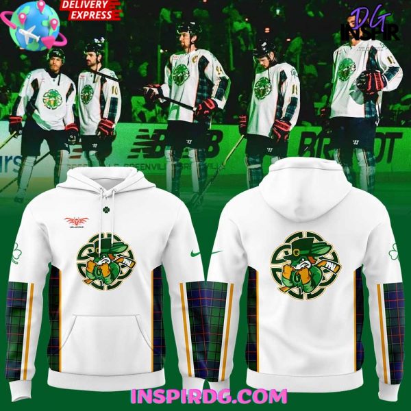 Greenville Swamp Rabbits St. Patrick’s Day 2025 Hoodie