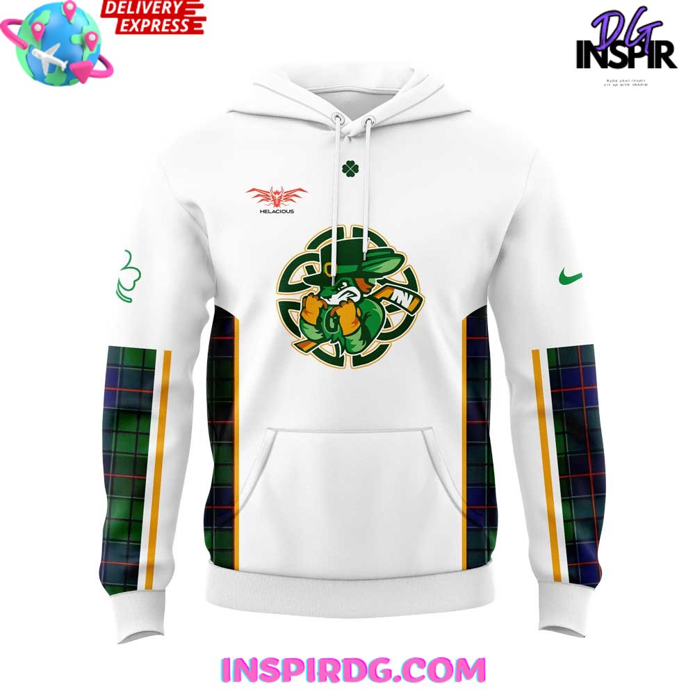 Greenville Swamp Rabbits St. Patrick’s Day 2025 Hoodie Greenville Swamp Rabbits St. Patrick’s Day 2025 Hoodie