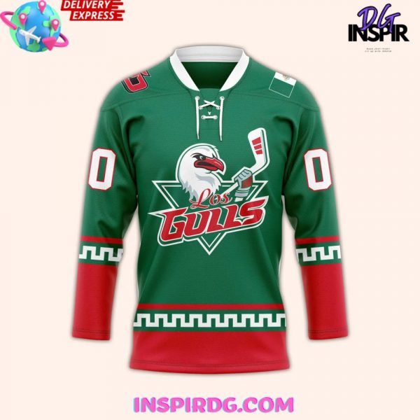 San Diego Gulls Mexican Heritage Night 2025 Hockey Jersey