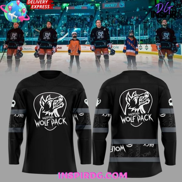 Hartford Wolf Pack Emo Night 2025 Hockey Jersey