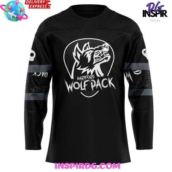 Hartford Wolf Pack Emo Night 2025 Hockey Jersey