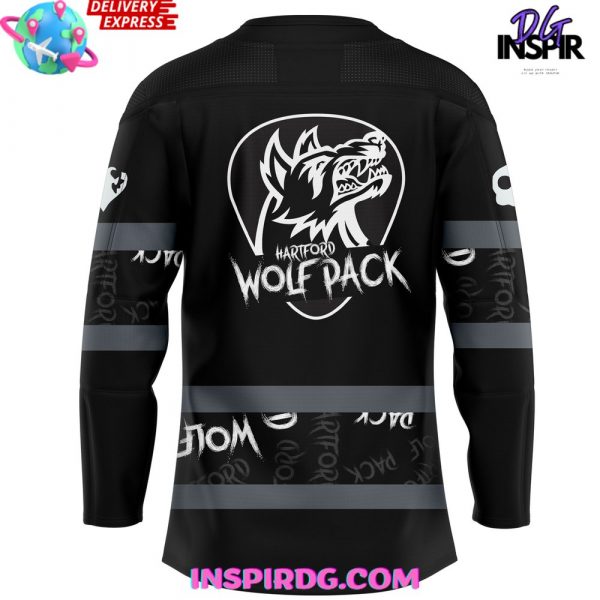 Hartford Wolf Pack Emo Night 2025 Hockey Jersey