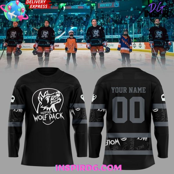 Hartford Wolf Pack Emo Night 2025 Hockey Jersey