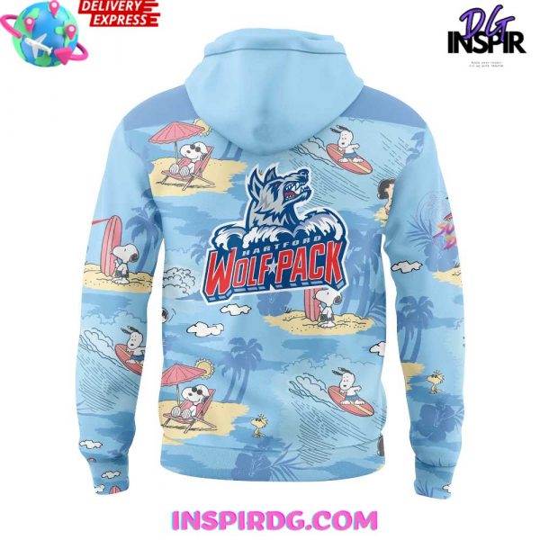 Hartford Wolf Pack Peanuts Summer Collection Hoodie