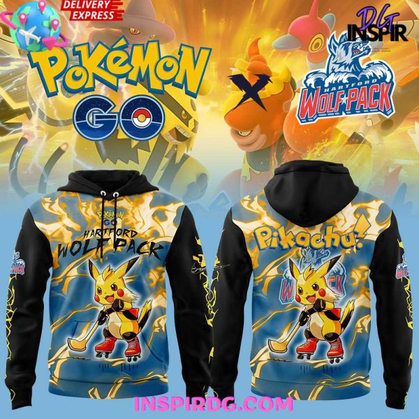 Hartford Wolf Pack Pokémon GO Special Hoodie