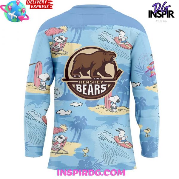 Hershey Bears Peanuts Summer Collection Hockey Jersey