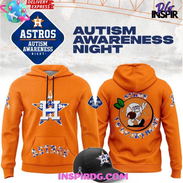 Houston Astros 2025 Autism Awareness Night Special Hoodie