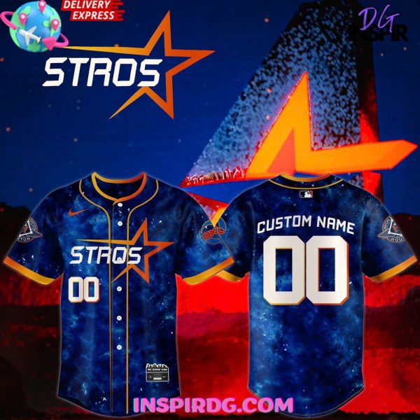 Houston Astros Space City New 2025 Baseball Jersey