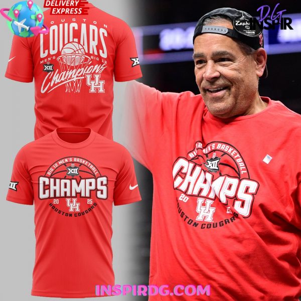 Houston Cougars Basketball Champions Big 12 T-Shirt