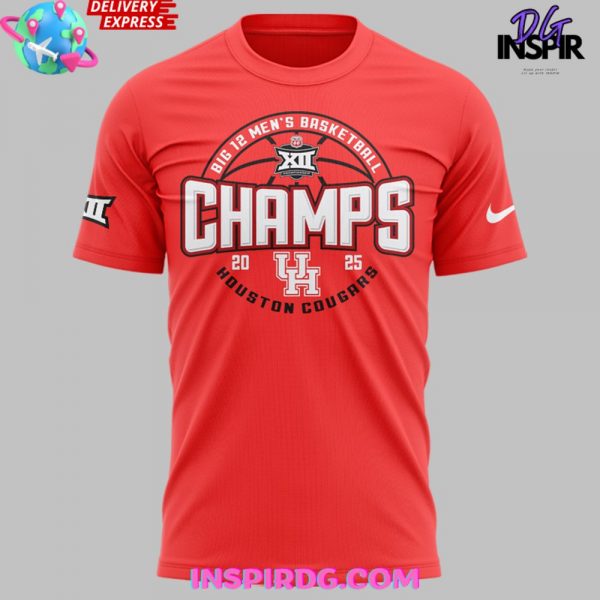 Houston Cougars Basketball Champions Big 12 T-Shirt