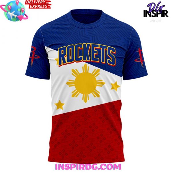 Houston Rockets Filipino Heritage Night 2025 T-Shirt