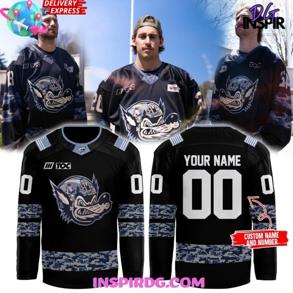 Huntsville Havoc Military Night Limited Hockey Jersey