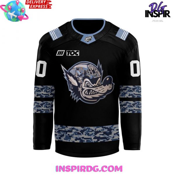 Huntsville Havoc Military Night Limited Hockey Jersey