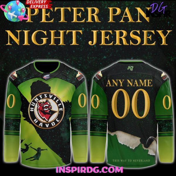 Huntsville Havoc Peter Pan Special Hockey Jersey