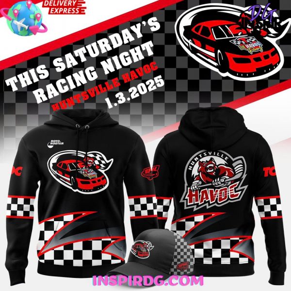 Huntsville Havoc Racing Night 2025 Hoodie