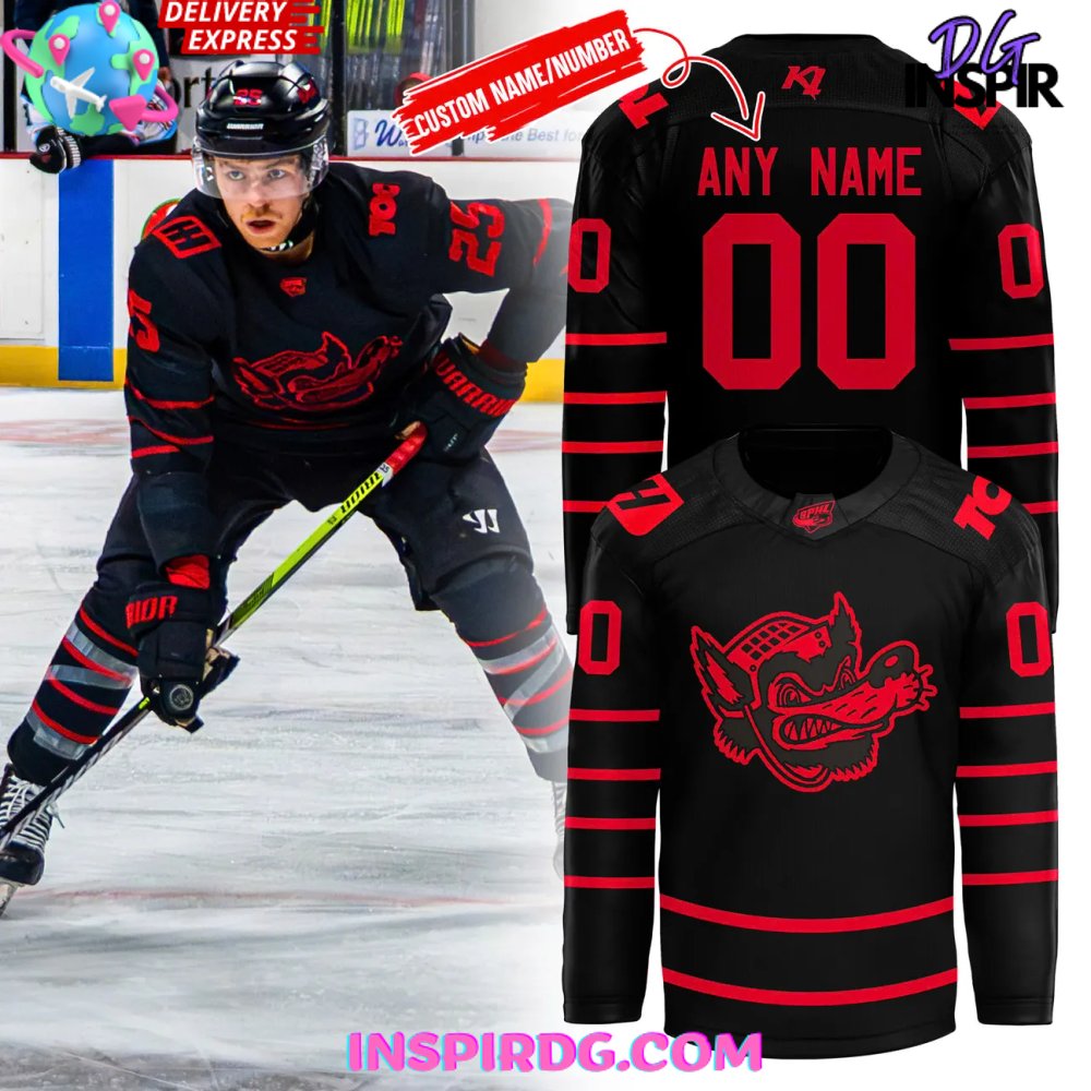 Huntsville Havoc Retro Future 2025 Hockey Jersey
