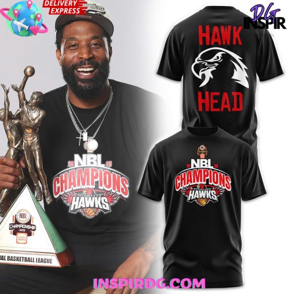 Illawarra Hawks NBL 2025 Champions T-Shirt