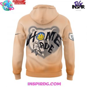 Memphis Grizzlies Home Made Brown Hoodie