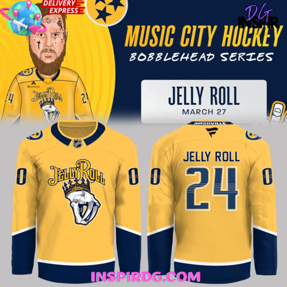 Jelly Roll Music City Hockey  Edition Jersey